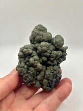 Rare Old Stock 1990's Botryoidal Pyrite over Galena, West Fork Mine, Missouri picture