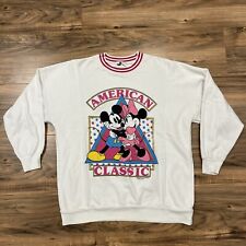 Vintage Mickey Mouse Collection by Allison Mfg Womens M Sweatshirt Minnie USA picture
