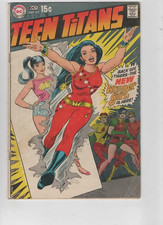 TEEN TITANS #23 DC COMICS 1969 NEW WONDER GIRL COSTUME 5.5 FN- picture