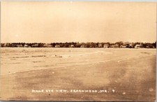 RPPC Beachwood Maine Goose Rock Birds Eye View Eastern Illustrating Belfast A790 picture