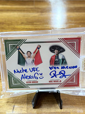 24 Champions Collection UFC Dual Auto Inscription Alexa Grasso & Raul Rosas Jr picture