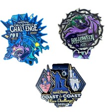 2025 RunDisney Halloween 2025 Bundle 3 Medals picture