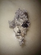 Natural Crystallized Native Silver Nugget Specimen 1.90g picture