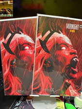 Marvel Midnight X-Men #1 Variant Cover Signed Mike Mayhew Storm Virgin and trade picture