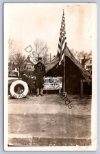 K60/ Interesting RPPC Postcard c1910 Navy Recruiting Station 