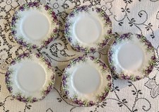 Antique Carl Tielsch CT Purple Floral 6