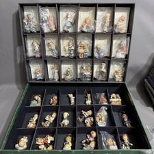Berta Hummel Porcelain Christmas Ornaments 39 Figurines Box Set picture