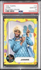 1992 TOPPS IN LIVING COLOR #12 JAMIE PSA 10 picture