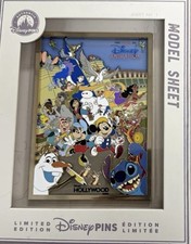 2026 Disney Parks Magic Of Disney Animation Hollywood Studios Jumbo Pin LE2000 picture