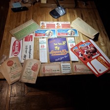 Coca‑Cola Collector Ephemera Lot Rare Ads Bottler Paper Nihi Soda Advertising picture