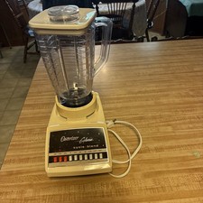 TESTED & WORKING Vintage Working Osterizer Cycle • Blend 10 Pulse Matic Blender picture