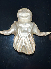 Sterling Silver .924 Home Smelted 100 grams gingerbread ingot picture