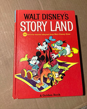 Golden Press Disney Mickey Mouse Story Land Golden Book Hardcover 1968 picture