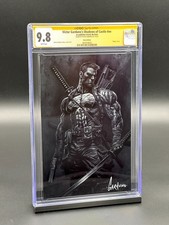Victor Garduno Shadows of Castle CGC 9.8 SS - Punisher METAL - LTD 500 picture