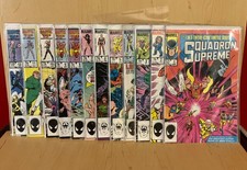 Squadron Supreme #1 - #12 ~ Complete Set ~ Marvel Comics 1985 picture