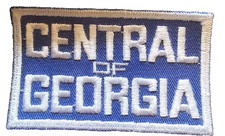 Vintage Central Of Georgia Railroad Railway Embroidered Patch picture