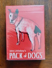 2014 John Littleboy's Pack Of Dogs Playing Cards Artiphany V1 Opened Unused Rare picture