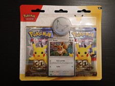 Pokémon 30th Anniversary 2 Pack Blister Eevee Promo | New & Sealed picture