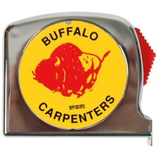 BUFFALO NY Union Carpenters Tape Measure Vintage 25ft Original Carton picture