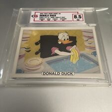 1982 Treat Hobby Disney Series A Set #2 Donald Duck #8 GRADED CG 8.5 NM+ picture