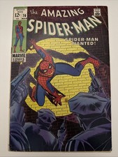 The Amazing Spider-Man #70 (Marvel Comics 1969) 🔑 KEY ISSUE 🔥G/VG Condition picture