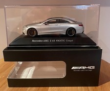1/43 Mercedes-Benz S-Class Coupe S63 AMG COUPE Iridium Silver Magno B6 696 0400 picture
