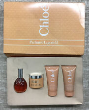 chloe by parfums lagerfeld women 1 oz /  eau de parfum spray rare 4 pcs gift set picture