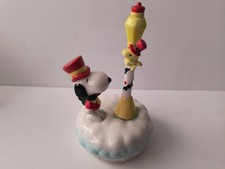 SNOOPY Woodstock Peanuts Vintage 1988 Musical Figurine picture