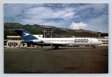SAETA Boeing 727-282 HC-BRG c/n 20973 1099 1994 Quito Airplane Postcard Vtg A2 picture