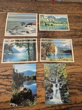 Vintage Scripture Greeting Cards Scenic Nature Photo Christian Birthday Get Well picture