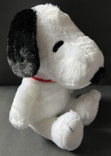 SNOOPY - Kohls Cares Stuffed Animal Puppy Dog White Black Spots Red Collar Plush picture