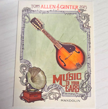 Topps 2023 Allen & Ginter Music to Your Ears Mandolin Insert Trading Card picture