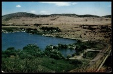 Vintage Klamath Lake Oregon Postcard - Klamath Falls Scenic View Chrome picture