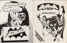 Batmania #20 and #21 - high grade rare fanzines (see note) picture