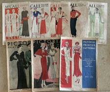 8 Vintage 1932-33 Reynolds Riverside CA Fashion Catalogs McCall Pictorial picture