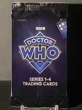Rittenhouse BBC Doctor Who Series 1-4 Hobby Booster Pack Factory Sealed picture