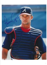 JAVIER LOPEZ SIGNED AUTOGRAPHED 8 X 10 PHOTO ATLANTA BRAVES LIMITED picture