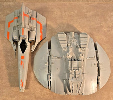 Vintage 1978 Mattel Battlestar Galactica Colonial Viper & Cylon Raider Built up picture