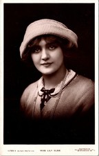 MISS LILY ELSIE : PRETTY STAGE ACTRESS : ROTARY PHOTO  :  RPPC  c 1916 picture