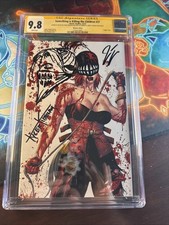 🩸Something Is Killing the Children #27 Battle Damage CGC 9.8 Remarked X2 Signed picture