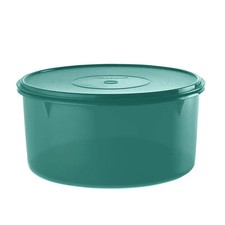 Tupperware Giant Cookie Canister Green NEW picture
