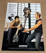 SAMSON MICS - Savage Garden - 2000 Print Advertisement picture