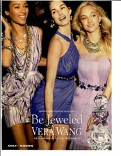 2013 Be Jeweled Vera Wang Fragrance Original Magazine Print Ad Be Glamorous picture