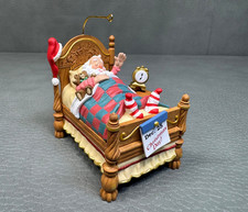 Hallmark 2001 Snoozing Santa Christmas Ornament picture