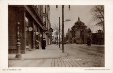 Rochester New York c1910 Court Street Stores RPPC Photo Postcard COPY picture