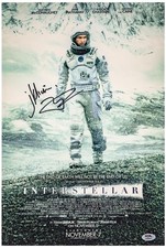 Rare Matthew McConaughey Signed 