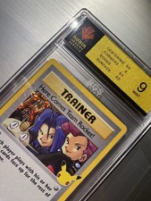 Pokemon Trainer Here Comes Team Rocket 15/82 Celebrations 2021 Holo RGS 9 Slab picture