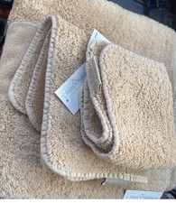3 Abyss Habidecor 100% egyption cotton Sand  Luxury Bath Hand Towels Portugal picture