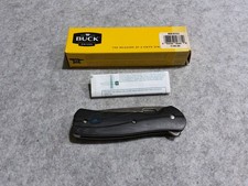 2009 Buck USA 347 0347BKS-B Black Vantage Pro Folding Pocket Knife In New picture