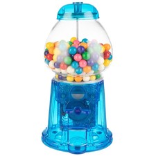 Great Northern Popcorn Translucent Gumball Machine Blue, 11 Inch picture